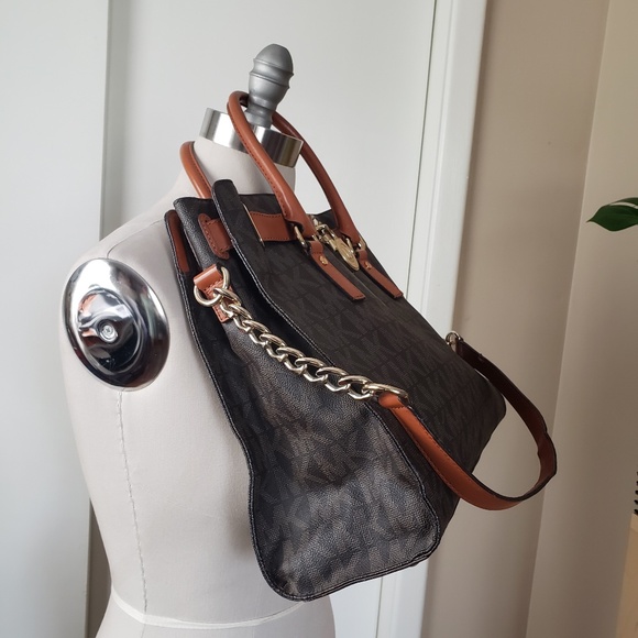 VINTAGE Michael Kors Logo Handbag - Picture 7 of 14